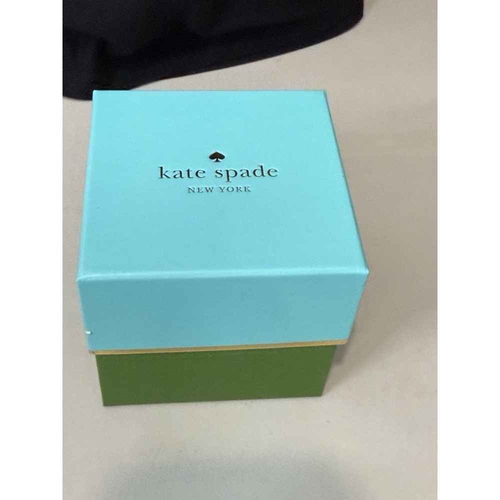 Kate Spade New York Empty Watch Box Turquoise Blue Green Replacement Gift Box